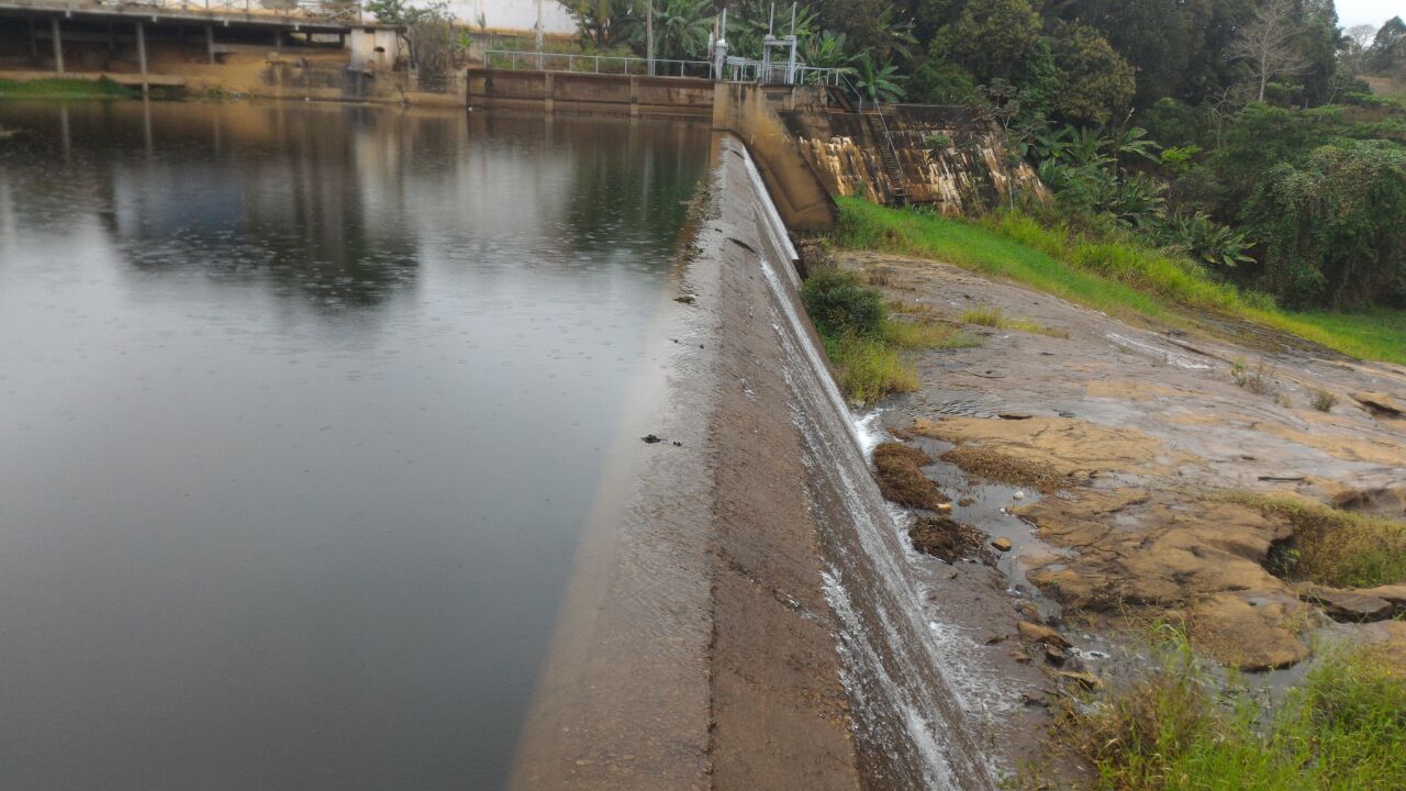 Após o lacre das bombas nível do Rio São José aumenta e já verteu a barragem da Cachoeira da Onça