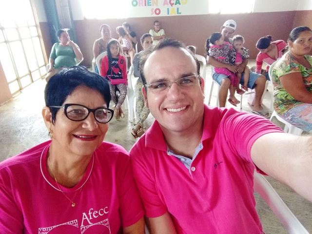 Vereadores eleitos participaram de palestra da campanha “Outubro Rosa” no bairro Asa Branca