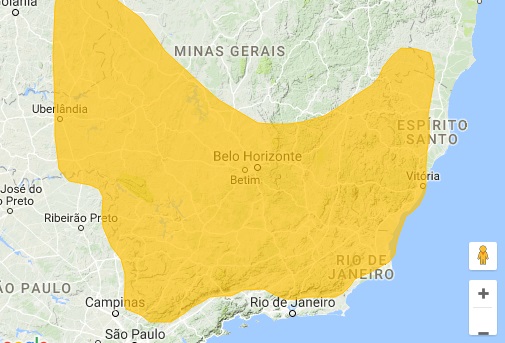 São Gabriel da Palha está na lista do Inpe de cidades com possibilidades de fortes chuvas nesta terça (8)
