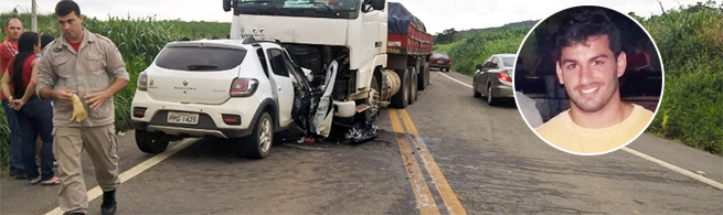 Acidente na BR 259 mata uma pessoa em Colatina