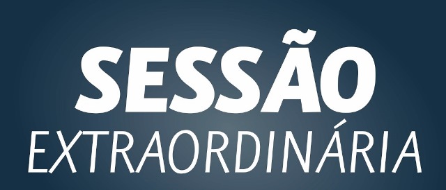 Câmara Municipal convoca Sessão Extraordinária para esta sexta feira (17) as 10 horas da manhã