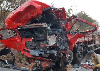 TRAGÉDIA – Treze pessoas morrem em acidente entre caminhão e van em Minas Gerais