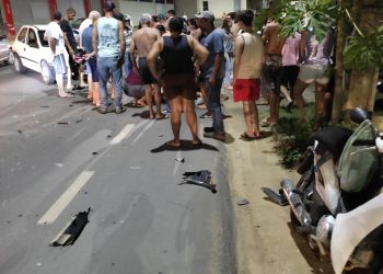 ACIDENTE no Bairro Boa Vista em São Gabriel da Palha