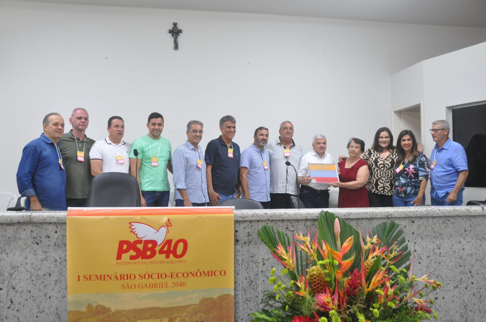 Lideranças do PSB realizam seminário em São Gabriel da Palha