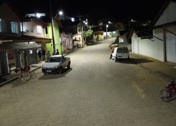 Patrimônio São José, em São Gabriel, passa por modernização com a substituição de lâmpadas amarelas por LED