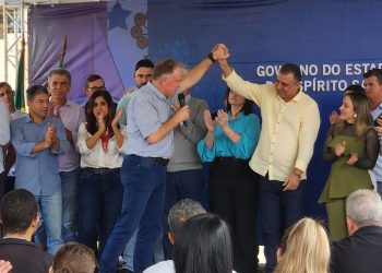 Em Vila Valério, Casagrande e Prefeito Davi anunciam investimentos e celebram parceria