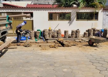 CESAN realiza obras para melhorias na distribuição de água em São Gabriel da Palha