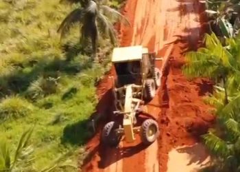 Estrada vital que liga comunidades de São Gabriel da Palha passa por revitalização