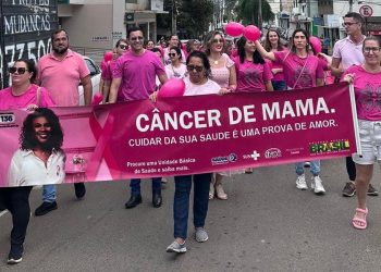 Prefeitura de São Gabriel da Palha promove ‘Caminhada pela vida’ no combate ao câncer de mama