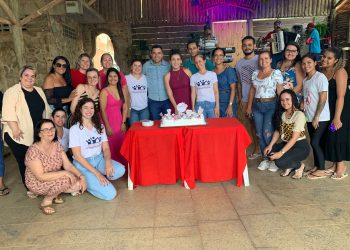 Prefeito Tiago Rocha participa de almoço em comemoração ao “Mês do Idoso” em São Gabriel da Palha