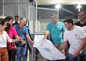 Jaguaré: São João Bosco comemora nova Quadra Poliesportiva