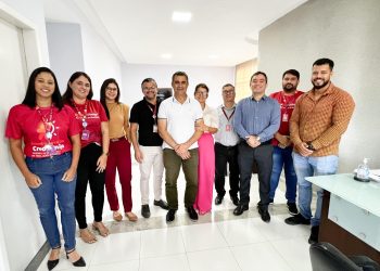Prefeito de Jaguaré recebe visita de executivo do Banco do Nordeste