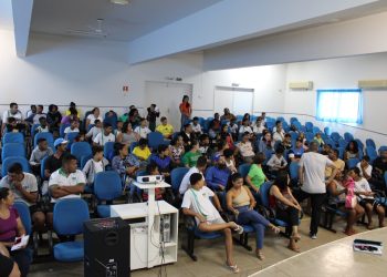 Secretaria de Esportes de Jaguaré reúne pais para dialogar sobre comportamento de alunos das escolinhas