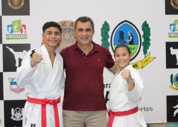 Mais de 300 atletas participam da abertura do Estadual de Karate em Jaguaré