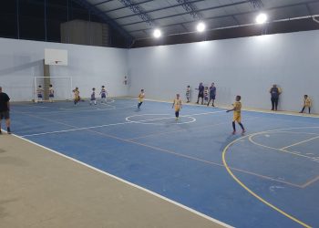Inauguração da Quadra Poliesportiva Geraldo Tiago dos Santos no Jardim Passamani