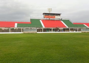 Com forte investimento no esporte, reformas estão avançadas no Estádio Conilon em Jaguaré
