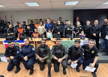 ​Representantes das Forças de Segurança concluem Curso de Pilotagem de Drones
