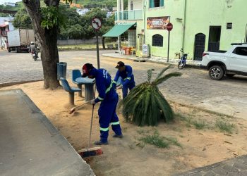 Prefeitura de São Gabriel da Palha Trabalha para Garantir Limpeza das Ruas da Cidade