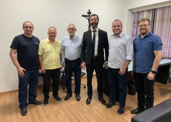 Vereadores de São Gabriel da Palha fazem visita institucional ao Tribunal de Contas do Espírito Santo