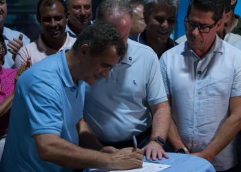 Marcos Guerra recebe governador Renato Casagrande para inaugurações em Jaguaré