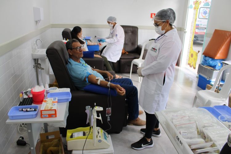 Secretaria de Saúde realiza ação de doação de sangue em Jaguaré