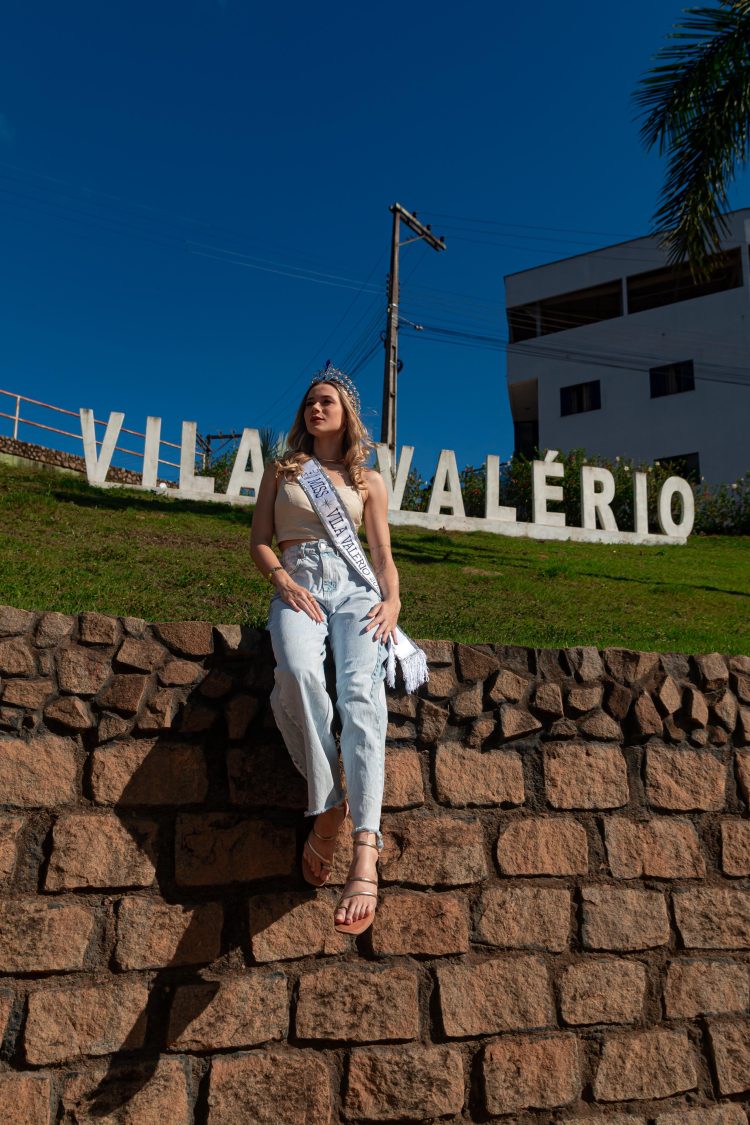 Mayara Melanes, Miss Vila Valério 2025, será um dos destaques da Feira dos Municípios do ES