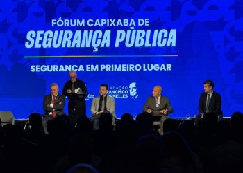 Corregedor-Geral da Justiça do Espírito Santo, Desembargador Willian Silva, participa do Fórum Capixaba de Segurança Pública