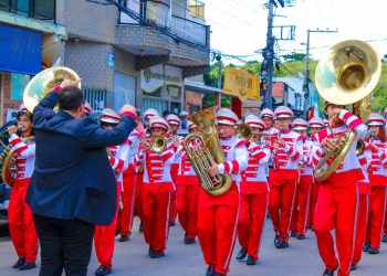 Jaguaré realiza Festival de Bandas e Fanfarras