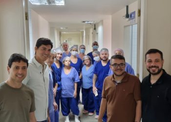 Mazinho dos Anjos acompanha mutirão de consultas e cirurgias no Hospital de Barra de São Francisco