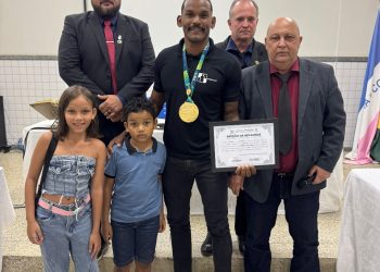 Atleta Rafael Nascimento recebe Moção de Aplausos da Câmara de São Gabriel da Palha