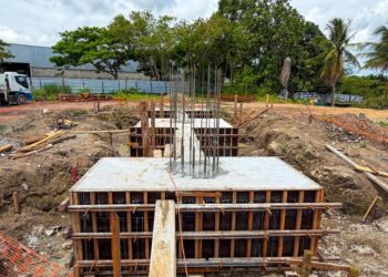 Prefeitura de Linhares avança em obra de concretagem de ponte que liga os bairros Interlagos e Aviso