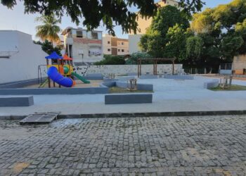 Nova Praça de Lazer em Barra de São Francisco está praticamente concluída