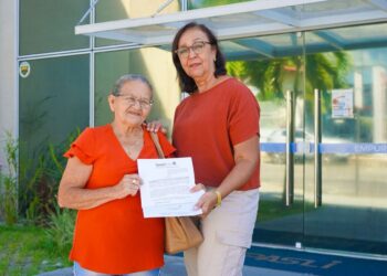 Dona Maria Orlides, de gari a auxiliar de serviços gerais, 36 anos dedicados ao serviço público em Linhares
