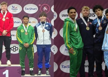 Bolsistas da Serra conquistam medalhas em competição internacional de Wrestling