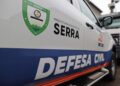 Defesa Civil da Serra alerta para chuvas intensas, ventos fortes e risco de tempestades até domingo (12)
