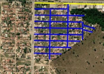 Obras de calçamento no bairro Aeroporto dão primeiro passo com medições em andamento e empresa definida