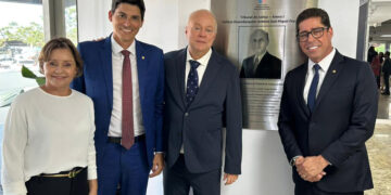 Marcelo Santos e Mazinho dos Anjos destacam legado de Antônio Feu Rosa em homenagem no TJES