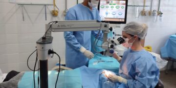 Mutirão no HGL vai atender 380 pacientes com cirurgias de pterígio e blefaroplastia