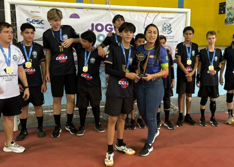 Barra de São Francisco conquista título do Vôlei Masculino Infantil em Nova Venécia