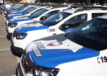 Estado entrega 115 novas viaturas semiblindadas à Polícia Militar
