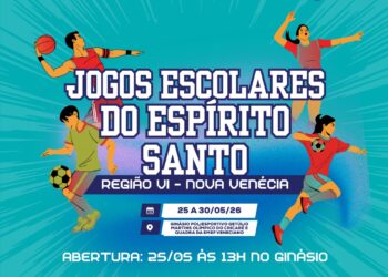 Nova Venécia volta a sediar fase regional dos Jogos Escolares do Espírito Santo após mais de cinco anos