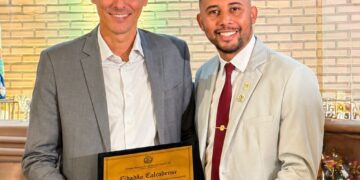 Deputado Mazinho dos Anjos recebe Título de Cidadão de São José do Calçado e realiza entregas no município