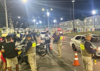 Operação integrada combate ‘rachas’ na Serra