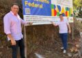 Da Vitória e prefeito Hugo Luiz acompanham obras na Comunidade do Gavião e destacam resultados de investimentos em Alfredo Chaves.