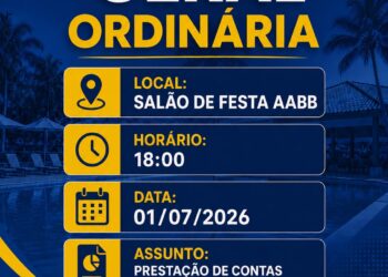 AABB São Gabriel da Palha convoca associados para Assembleia Geral Ordinária