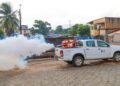 Carro fumacê segue no combate ao mosquito da dengue em Linhares