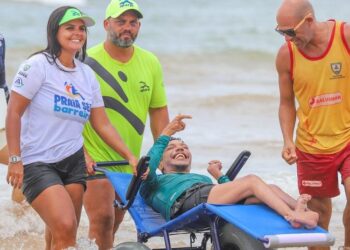 Praia Sem Barreiras promove inclusão na Praia de Jacaraípe