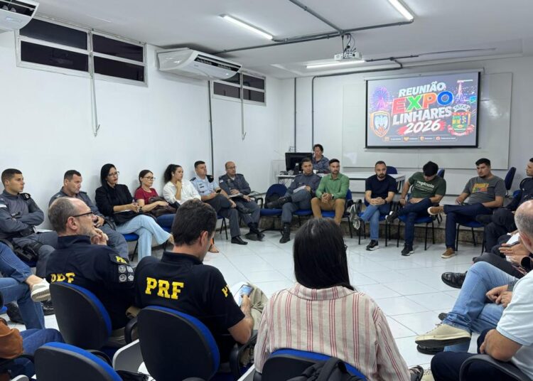 Prefeitura de Linhares intensifica preparativos para a Expolinhares 2026 com reunião entre órgãos de segurança e organização