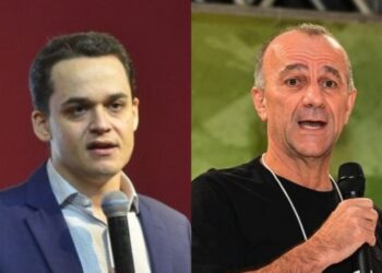Ministério Público aponta falhas e pede que continuem suspensas pesquisas que mostravam Pazolini ampliando vantagem e Helder em alta