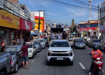 Serra recebe carreata de Ricardo Ferraço com forte carinho da população